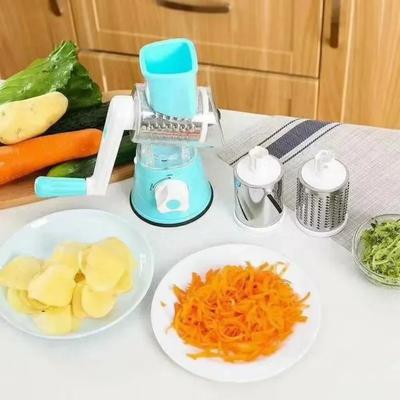 1 шт. овощерезка и слайсер ручная кухонная машина для измельчения сыра с 3 острыми барабанами многофункциональная измельчитель чеснока и картофеля
