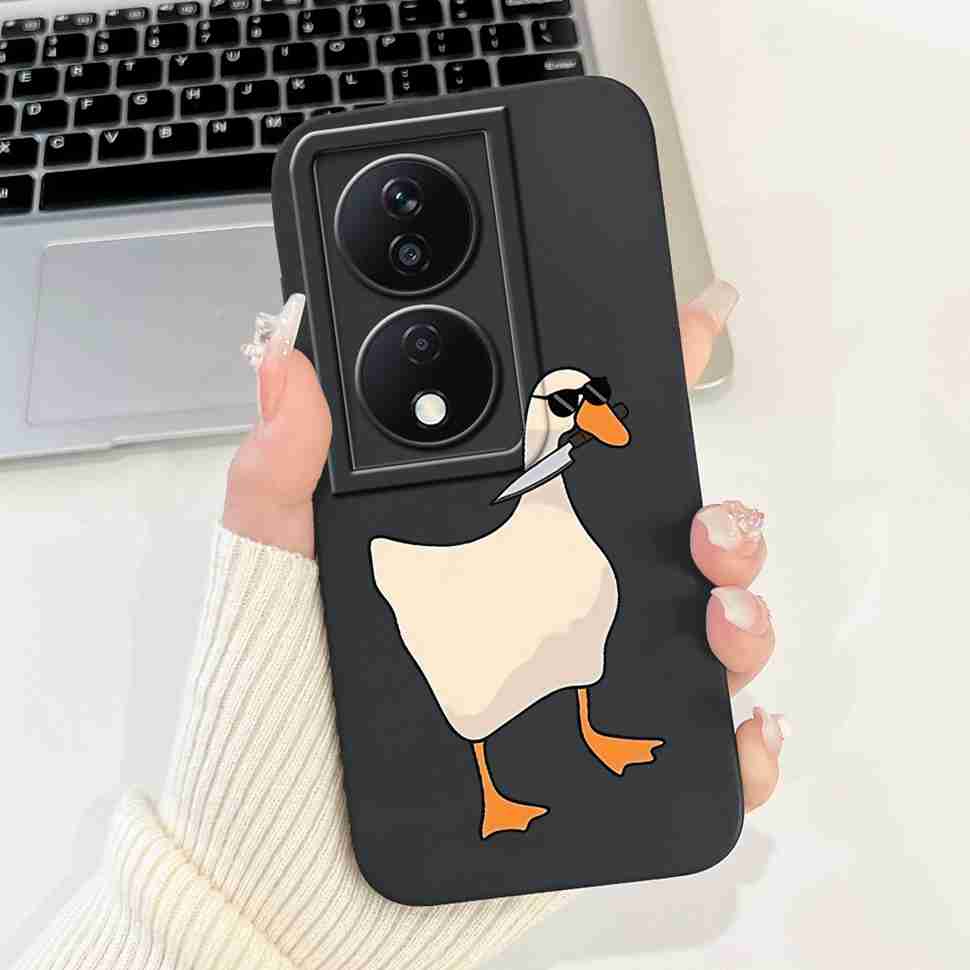 For Honor X7b 4G 5G CLK-LX1 Case Fashion Cute Butterfly Rabbit Soft Silicone Cover For Honor X7b CLK-LX2 CLK-LX3 Phone Cases