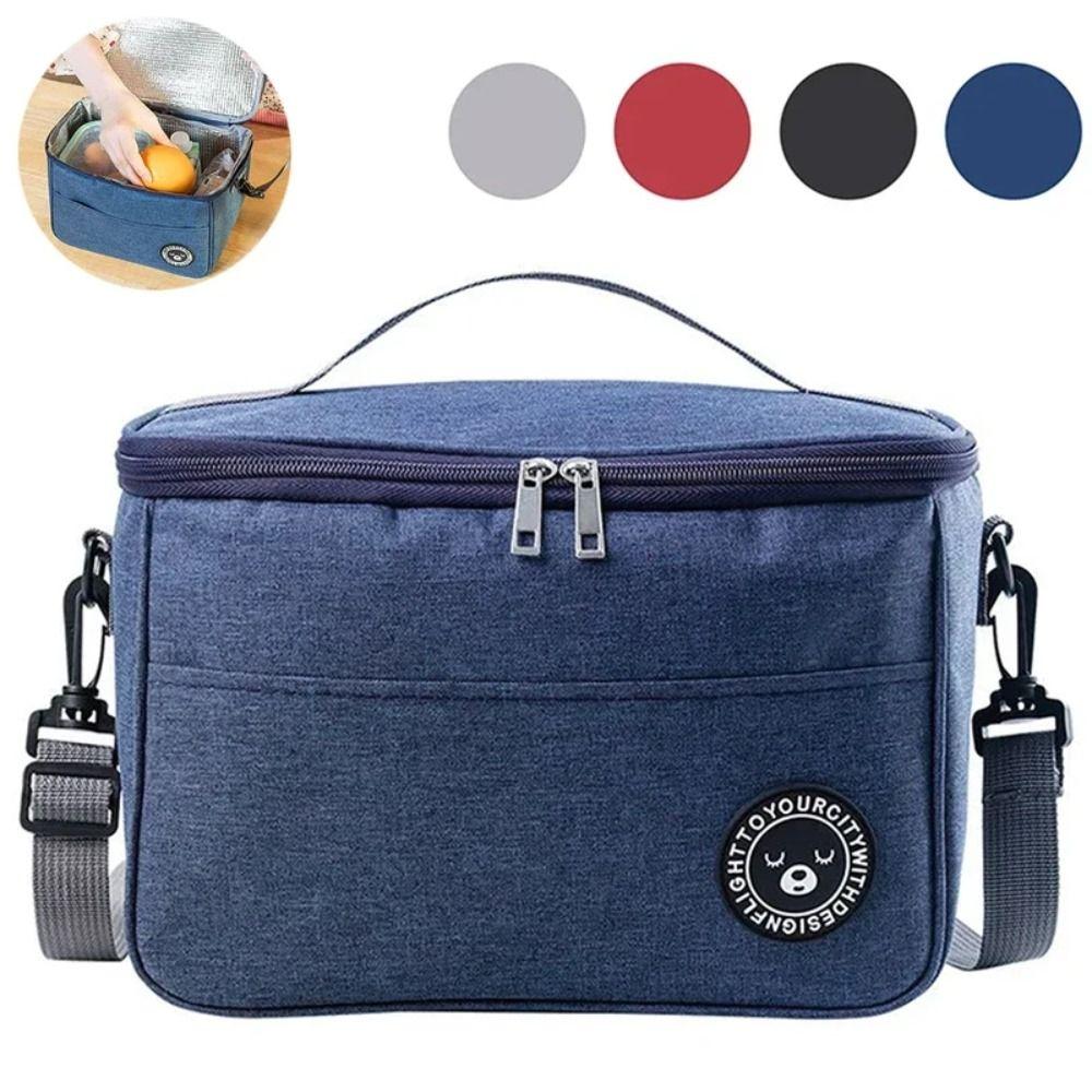 Waterproof Portable Lunch Bag Thickened Cooler Handbag Durable Convenient Box