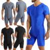 Men's Jumpsuit Short Sleeve Bodysuit Underwear