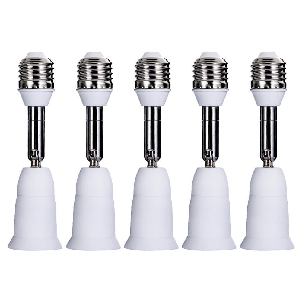 E27 - E27 Гибкий удлинитель для лампы 110 В-220 В E27 Светодиодная лампа Патрон адаптер конвертер розетка Аксессуары для освещения