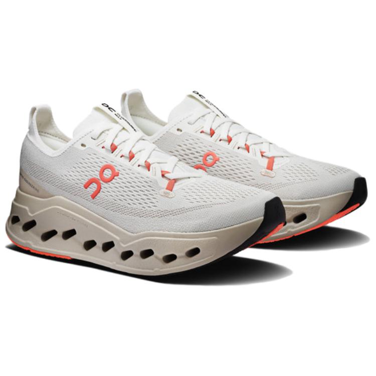 On Cloudsurfer Max Широкие Удобные Дышащие Амортизирующие Кроссовки для Бега Женские кроссовки Серые 3WF30573297