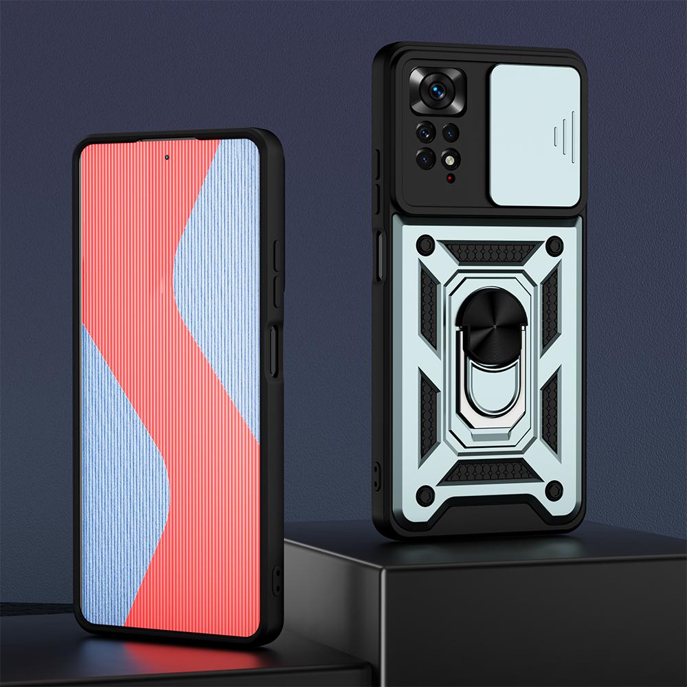 KEYSION Противоударный чехол для Redmi Note 11 11S 11 Pro 5G, глобальная версия, защитный чехол для камеры с push-pull, чехол для телефона для Xiaomi Redmi Note 11S 5G 11 Pro + 5G