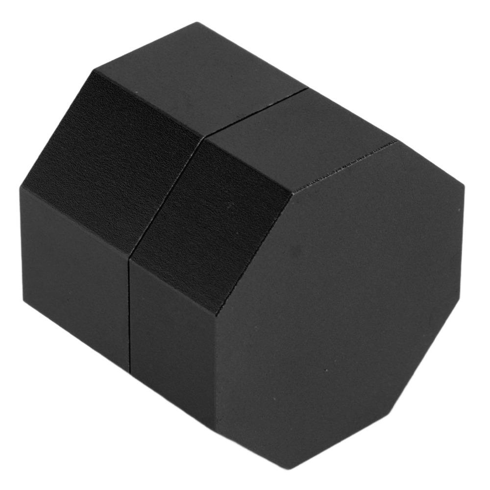 Octagonal Cue Chalk Box Holder Aluminium Alloy Pool Cue Chalk Holder  Billiards Game