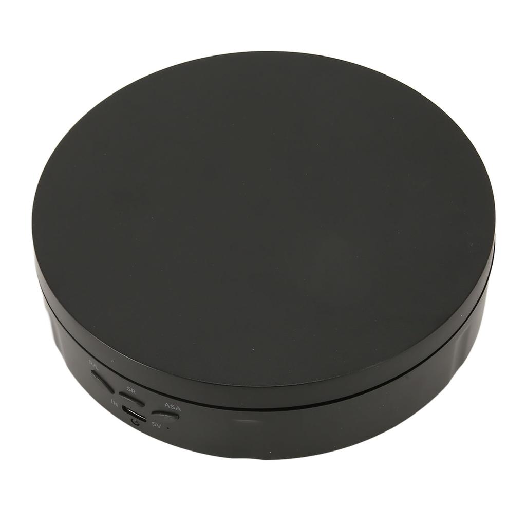 Моторизованная вращающаяся подставка для дисплея 3 в 1, регулируемая скорость, грузоподъемность 22,0 фунта, электрический поворотный столик 360 градусов с