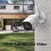 1080P HD 4MP/5MP Уличная водонепроницаемая WiFi камера безопасности с умным беспроводным подключением и слотом для карты