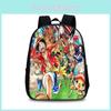 Anime Piece One Cartoon Design Boy Oxford Fabric Backpack For School Activities