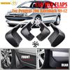 4Pcs Car Fender Mud Flaps Front Rear Mudflaps Mud Splash Guards Mudguards For Peugeot 206 1998-2012 Hatchback