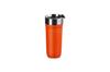 Travel Tumbler Mug 350ml Orange Stainless Steel Vacuum Insulated Hot Cold Wide Mouth Easy To Clean On the Go Convenient