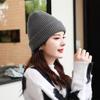 New Winter Hats For Woman Casual Candy Color Beanie For Women High Quality Warm Knitted Hat Streetwear Outdoor Woolen Hat