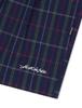 YESEYESEE Crinkled Fabric Check Shorts Blue