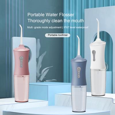 Yousheng Water Dental Flosser 3 режима 360 вращающаяся насадка IPX7 водонепроницаемый беспроводной перезаряжаемый электрический ирригатор для полости рта очиститель зубов