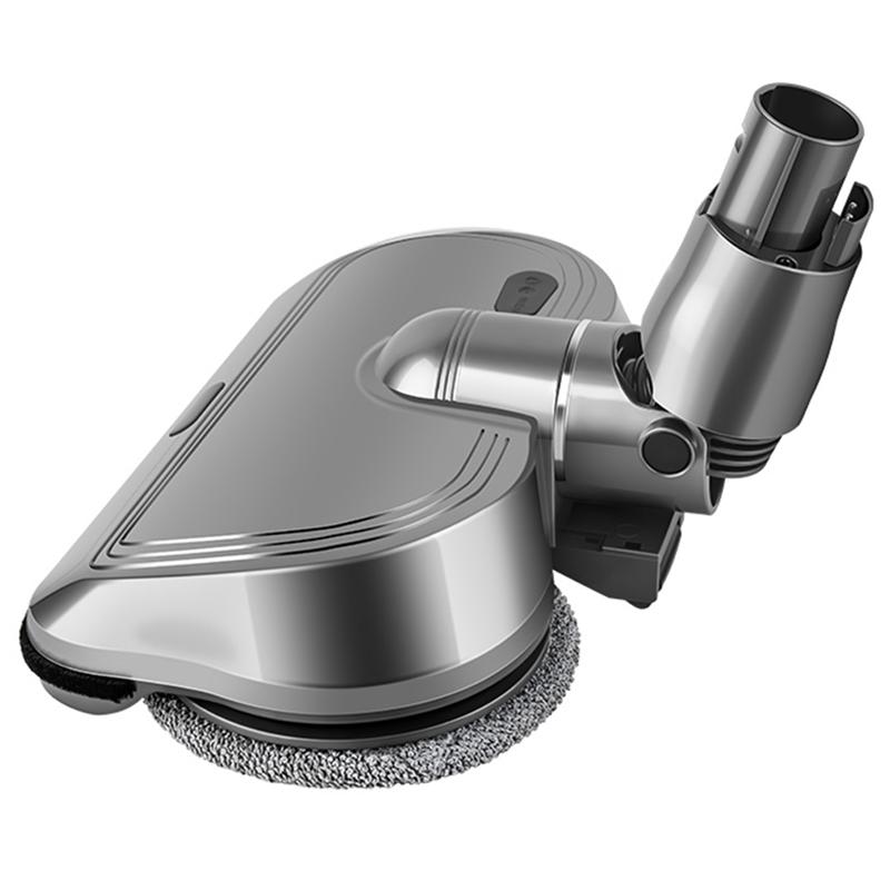 A03F-For Dyson V6 DC58/SV03 Style Vacuum Cleaner Electric Head Kit With Wet Dry Mop Attachment 2Pcs Cleaning Rag Cloths