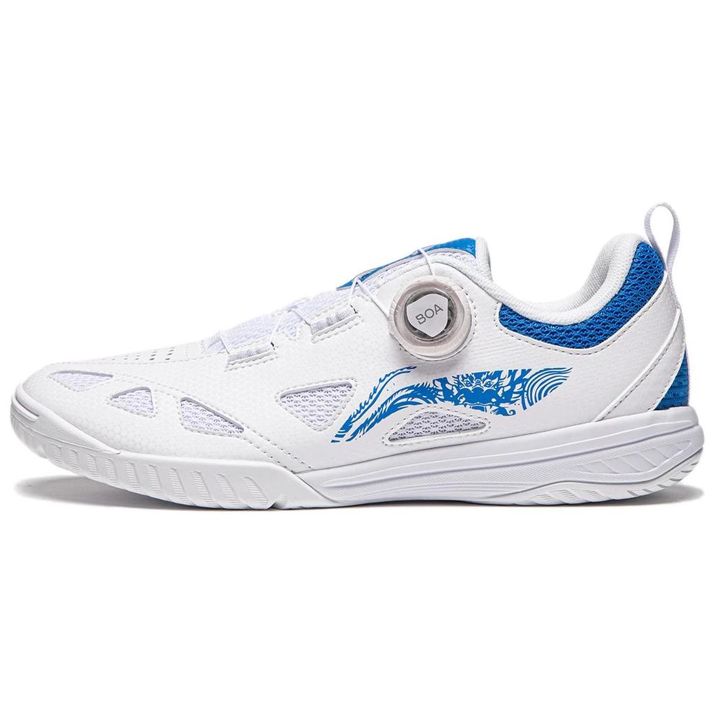 Li Ning Mage ESS Нескользящие Износостойкие Дышащие Классификация Функций Низкие Кроссовки для Настольного Тенниса Унисекс APPU021-7