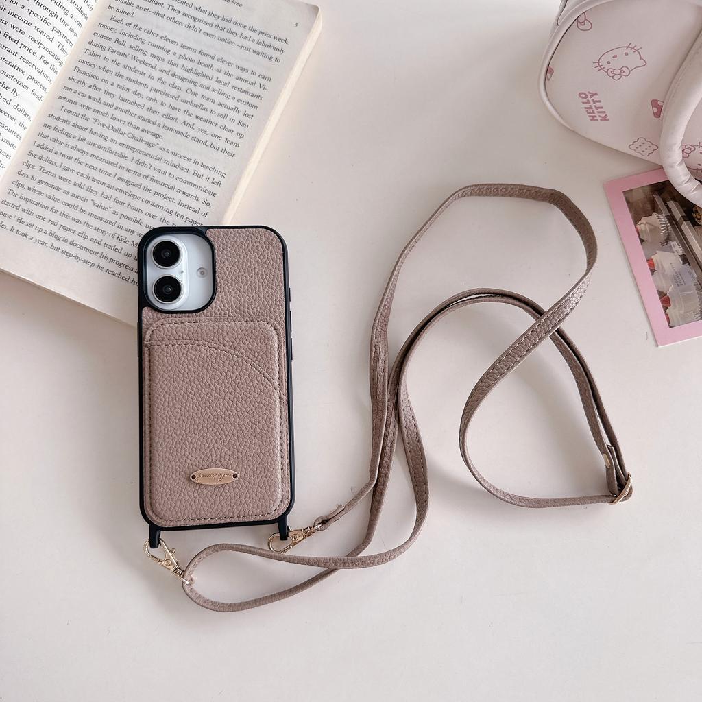 Кошелек-книжка с отделениями для карт и ремешком через плечо для iPhone 16 Pro Max 15 Plus 14 13 12 11, вертикальная сумка, карман, длинный ремешок, чехол