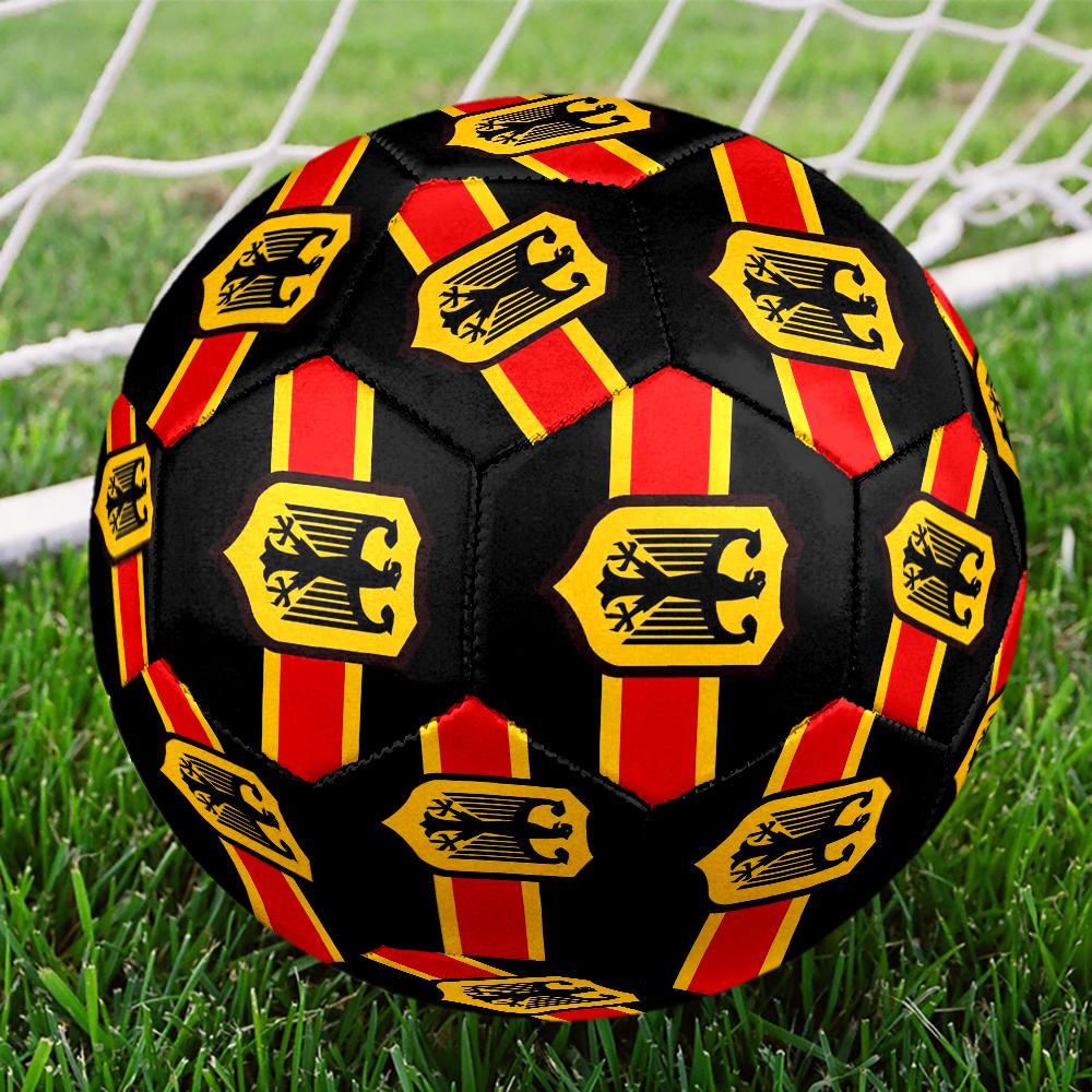 Eagle Emblem Of Germany Size 5 Soccer Ball,Indoor/Outdoor Suitable for Training Matches Tournaments Practice Games Perfect Gift for Fan