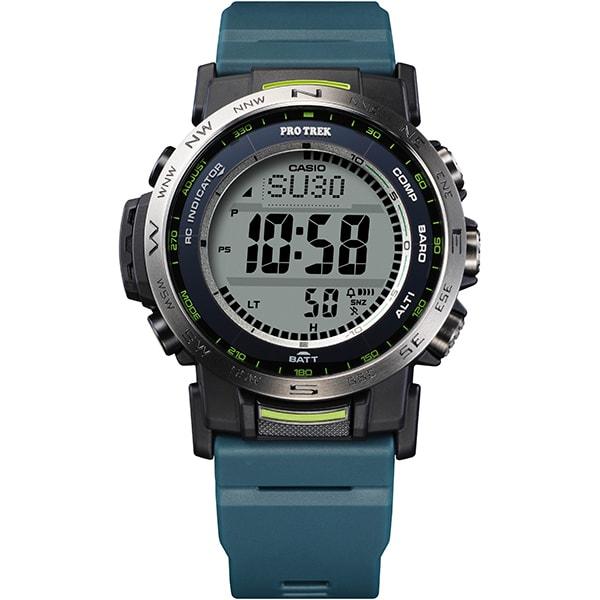 Casio Men's PRO TREK PRW-35Y-3JF [PROTREK Climber Line] Round Watch Green Digital