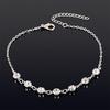 Beach Gold Silver Color Crystal Alloy Anklet Anklets Bracelets Female Hot Summer Foot Chain Jewelry