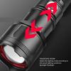 Телескопический фонарик XHP160 LED, супер яркий, для кемпинга, туризма, велоспорта