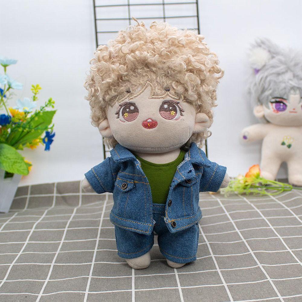 Coat Tops 15cm/20cm Doll Jeans Fashion Cotton Jacket 15cm/20cm Doll Clothes Jeans Clothes Suit