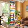 Colorful Bird Climbing Toy 8/10/12 Step Ladders Bird Perch Stand Toy  Parrot Accessories