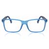 Full Rim Square Frosted Light Blue Smartbuy Collection Polly Cp162d Fashion Unisex Eyeglasses