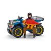 Игровой набор SCHLEICH «Динозавры»: Велоцираптор и Квадроцикл 41466 - Высокодетализированная Образовательная Игрушечная Фигурка для Детей