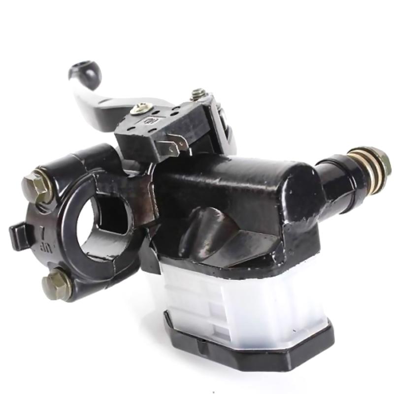 7/8" Brake Master Cylinder with Lever for Suzuki GN125 GS125 125c Aluminum Hydraulic Clutch Pump 10mm Mirror Hole Replacement