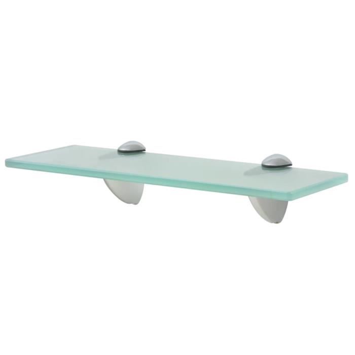 VidaXL Wall Shelves 2 Pcs Glass 30 X 10 Cm 8 Mm