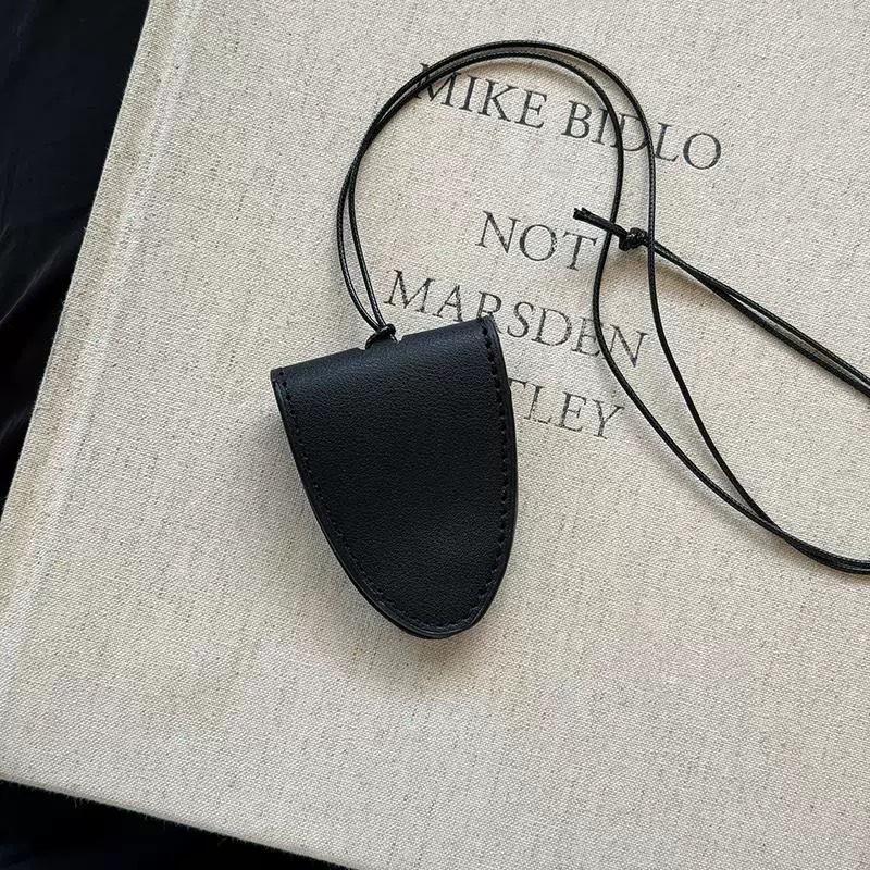 Магнитный кожаный клип для ожерелья для солнцезащитных очков: Женская многофункциональная цепочка для хранения очков и аксессуаров