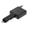 Автомобильный USB-C адаптер 30 Вт с выдвижным USB-C кабелем 80 см для смартфонов и планшетов