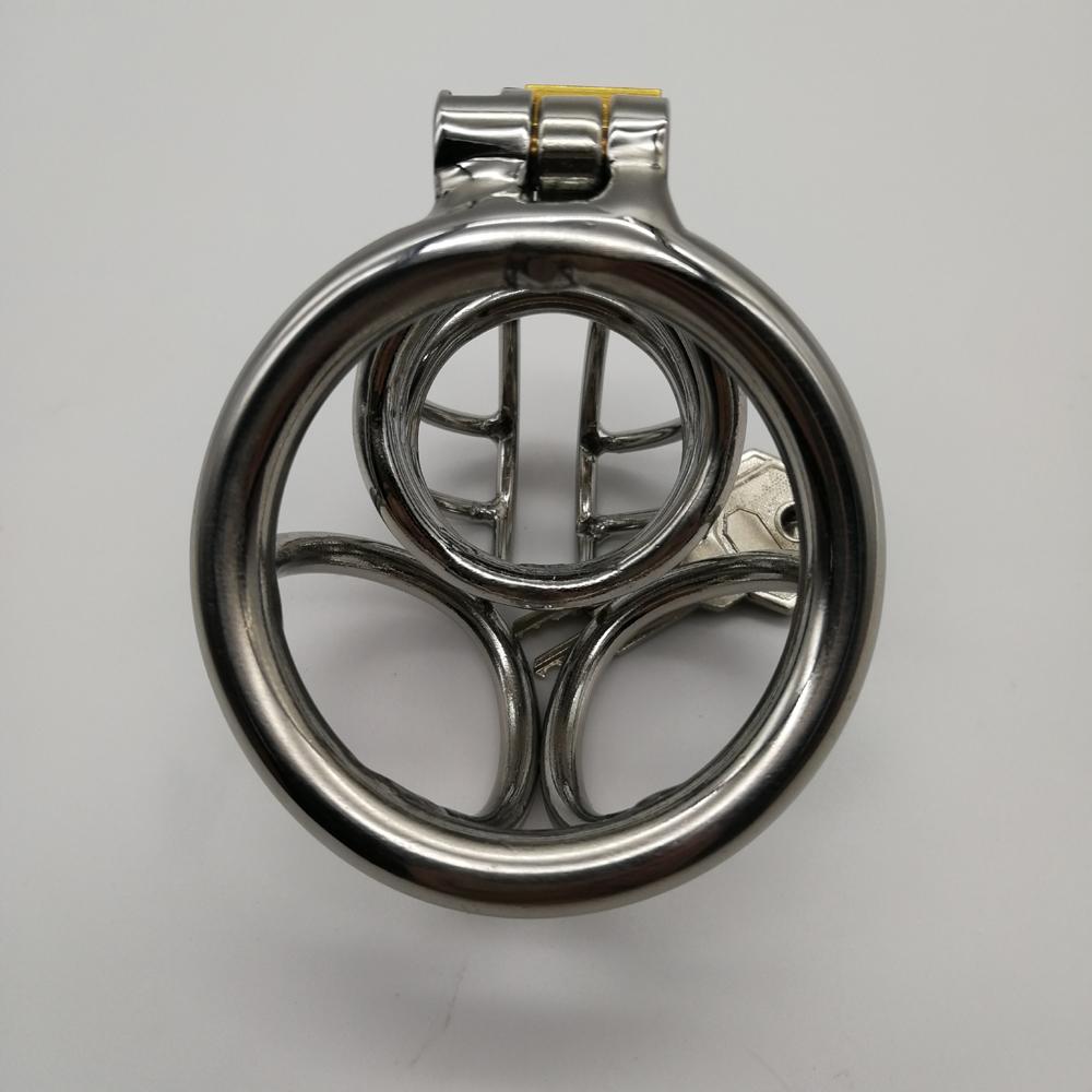 Предотвращение внебрачного секса, клетка для члена, устройство мужского целомудрия из нержавеющей стали, замок пениса, кольцо для члена, пояс верности, секс-игрушка, M128