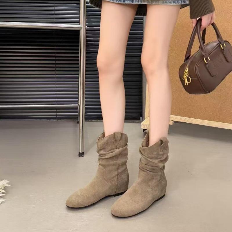 Женские летние короткие ботинки на плоской подошве, новые ботинки Мартина, ботинки с голенищем, осенне-зимние ковбойские ботинки в западном стиле