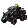 1/24 BENZ G63 6X6 Adventure Edition Металлическая Модель Автомобиля Звук и Свет Инерционный Детская Игрушка Коллекционные Предметы Подарок на День Рождения