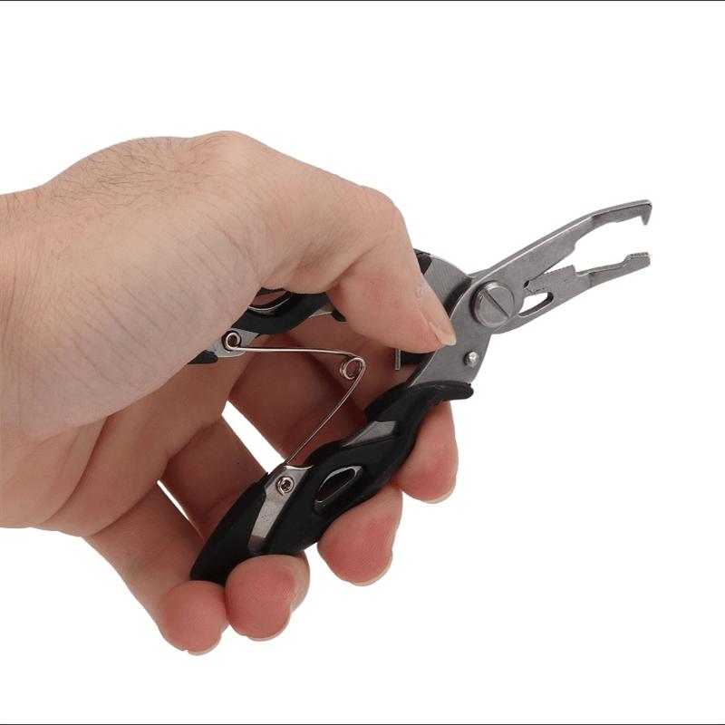 Маленькие Рыболовные Щипцы из Нержавеющей Стали Удаление Крючков Пресная Соленая Вода Ножницы Металлические Рыболовные Снасти