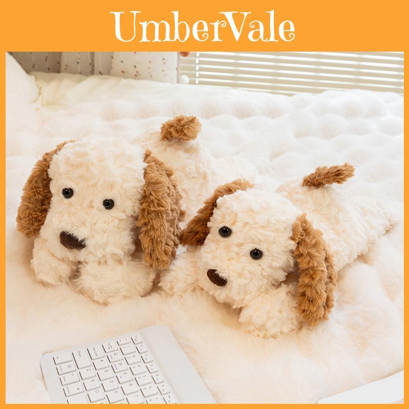 Long Plush Puppy Cushion For Children Nap Bedtime Comfort Gift