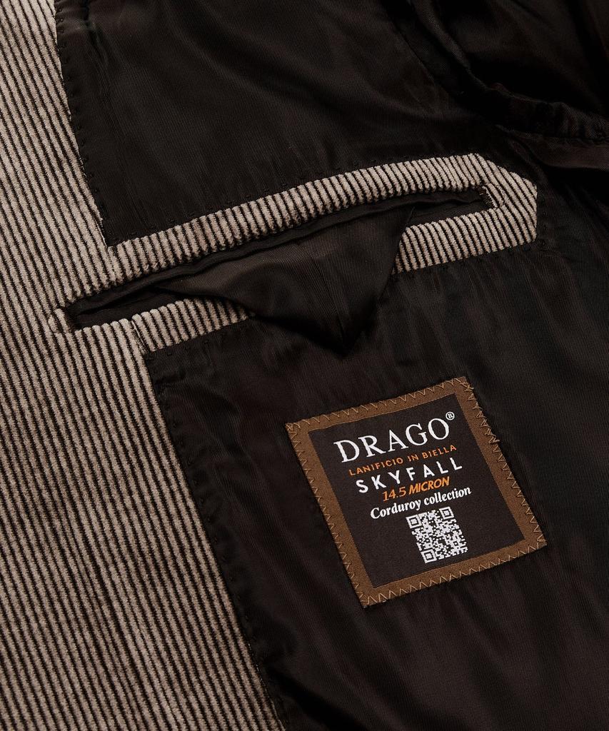 Man On The Boon [Drago] Notched Lapel Corduroy Single Jacket_Brown 4714351012
