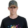 Кепка Snapback с флагом для мотокросса, Кепка-тракер, Регулируемая бейсболка, Классические кепки-поло, Черная, С изображением питбайка, Универсальная, Модная, Для повседневной носки