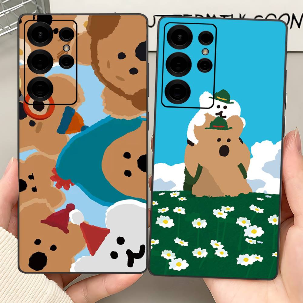 Популярный персонаж Вырезанный D-Dinotaeng Чехол для телефона Для Samsung S 24 Fe 25 Ultra Plus 20 Lite 21 30 22 23 24 22 Ultra 5G Fundas