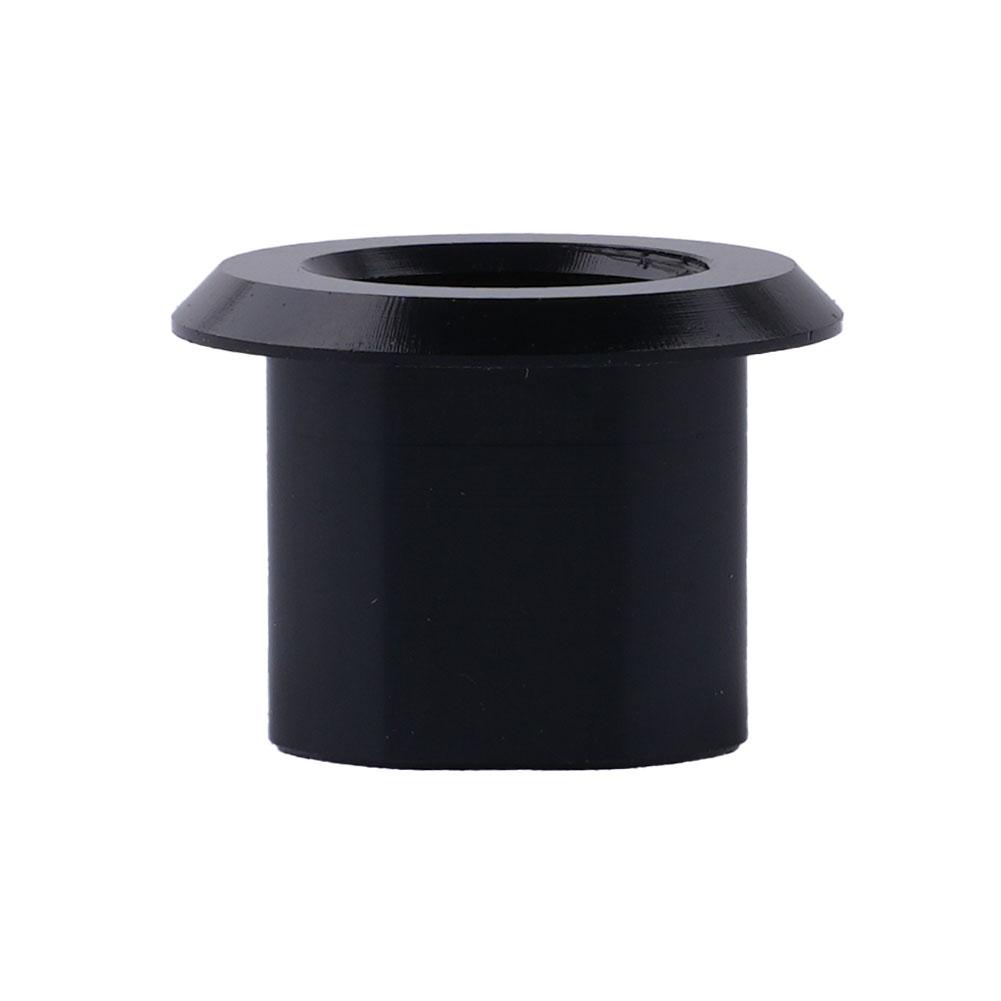 1 шт. задняя вешалка для меха, около 40 г, алюминиевый сплав, черный