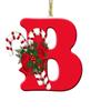 1pc Christmas Pendant Acrylic 26 Letter Pendant Hanging Christmas Tree Ornament Accessories Xmas New Year Decor Ornaments