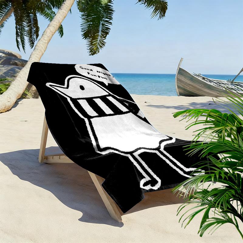 Goodnight Punpun Anime 2D Flat Print Beach Towel, Large Soft Quick Dry Towel for Beach Camping SwimmingXSTJ0915519