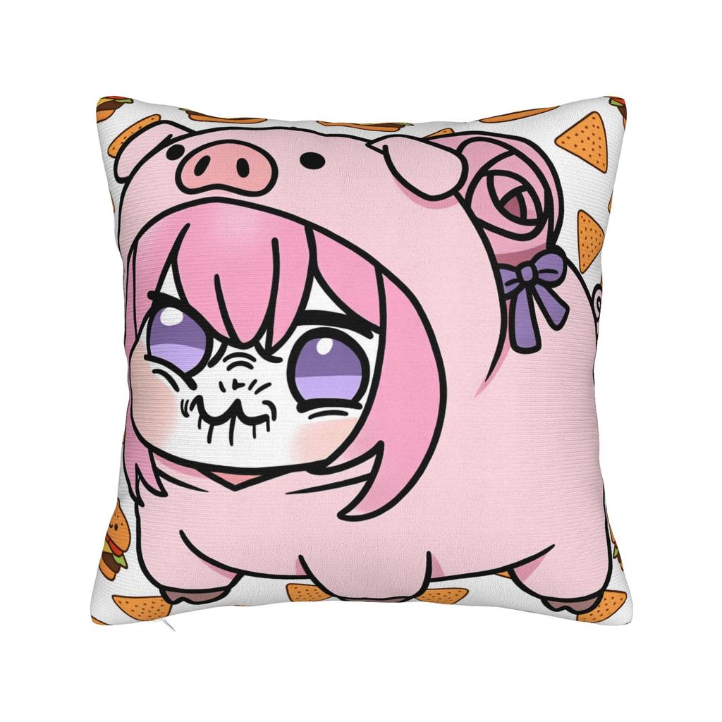 Pillow Case Kawaii Gaming T-Trickcals Print Pillow Cover For Chair Sofa Home Decor Vintage Pillowcases