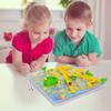 3D Snake Board Game Toy with Ladder Traditional Family Toy Fun Gift for Kids
