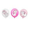 Stylish Cat Birthday Decoration Party Set AristoCats Anime Cat Movie Character Children Cute Funny Boys Girls Pink Happy Birthday Garland Banner