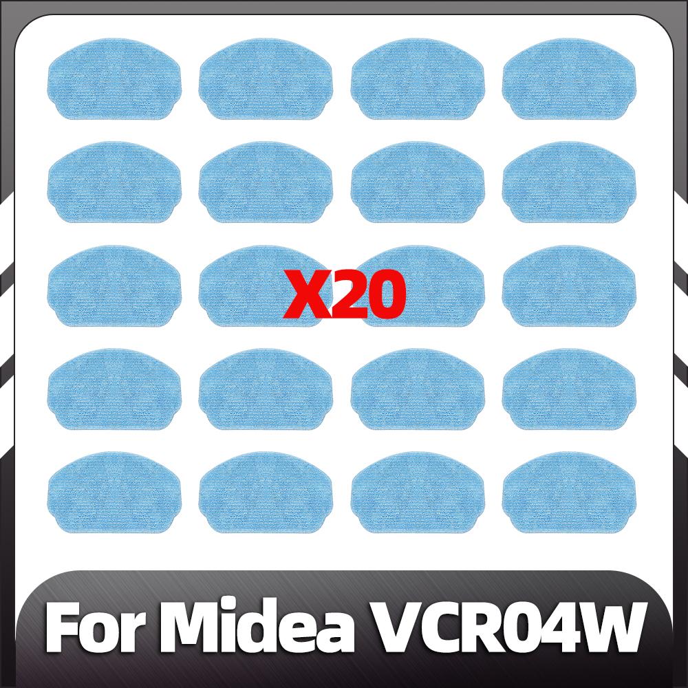 Совместимость с Midea VCR04W Робот-пылесос Запасные части Боковая щетка Швабра Фильтр HEPA Запасные части Аксессуары