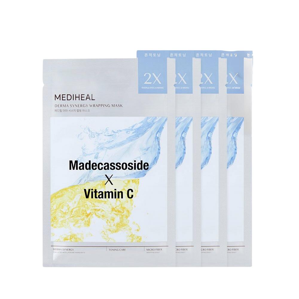 Mediheal Маска-обертывание Derma Synergy Wrapping для тонизирующего ухода 4P
