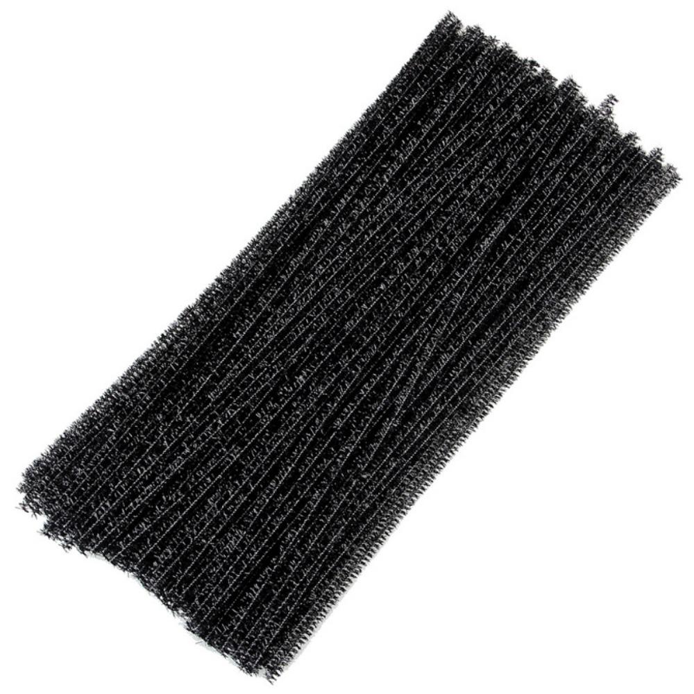 100Pcs Multicolored Craft Pipe Cleaners Fuzzy Sticks Pipe Cleaners Bulk Home Decorations