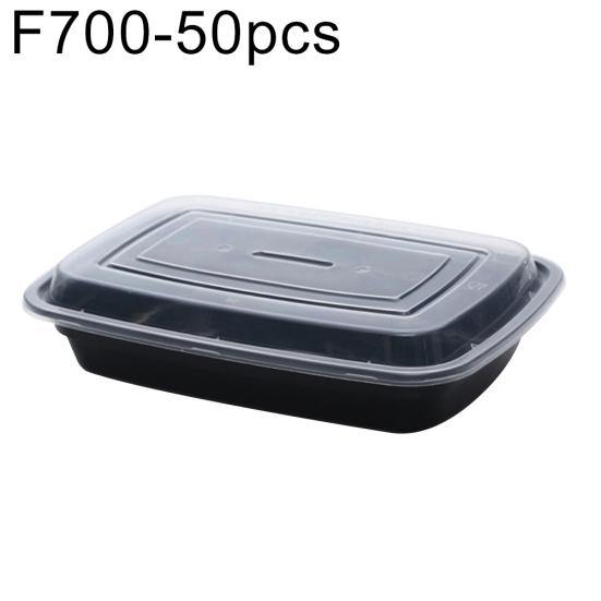 50 шт. одноразовые круглые/прямоугольные/квадратные миски для салата и пикника, кухонный контейнер