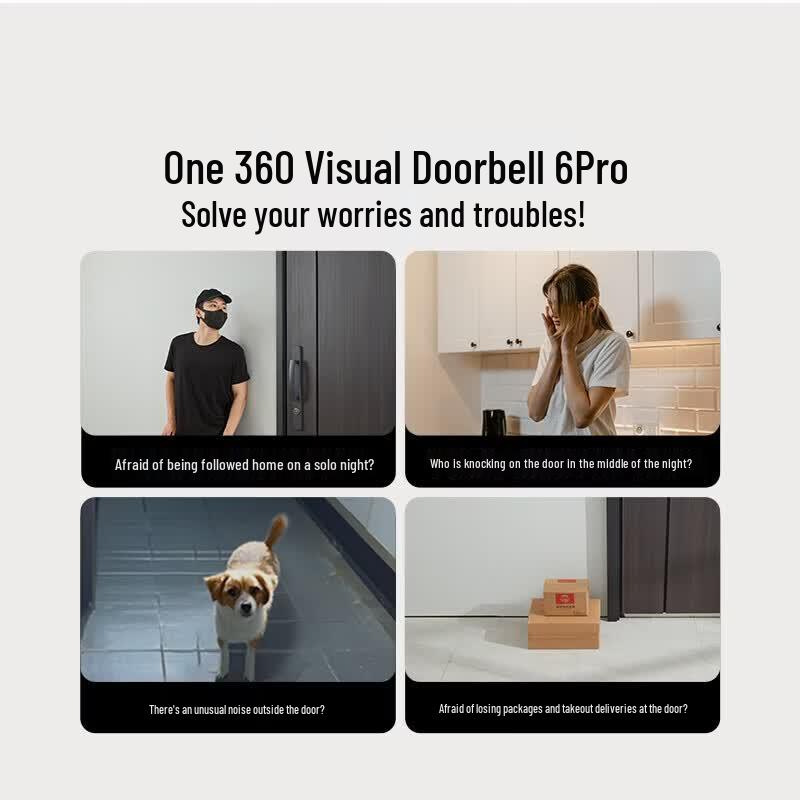 Умный видеодомофон 360 6Pro (Китайская версия)